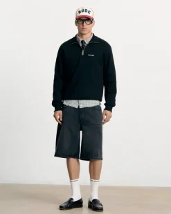 Nude Project Quarter Zip Origins Negro Discount