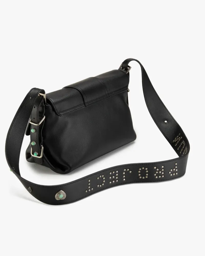Nude Project Rodeo Leather Bag Black Sale