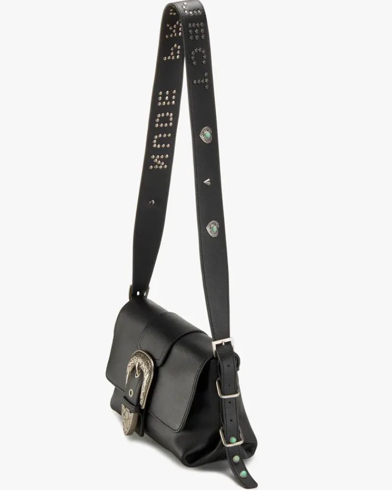 Nude Project Rodeo Leather Bag Black Sale