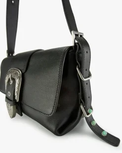 Nude Project Rodeo Leather Bag Black Sale
