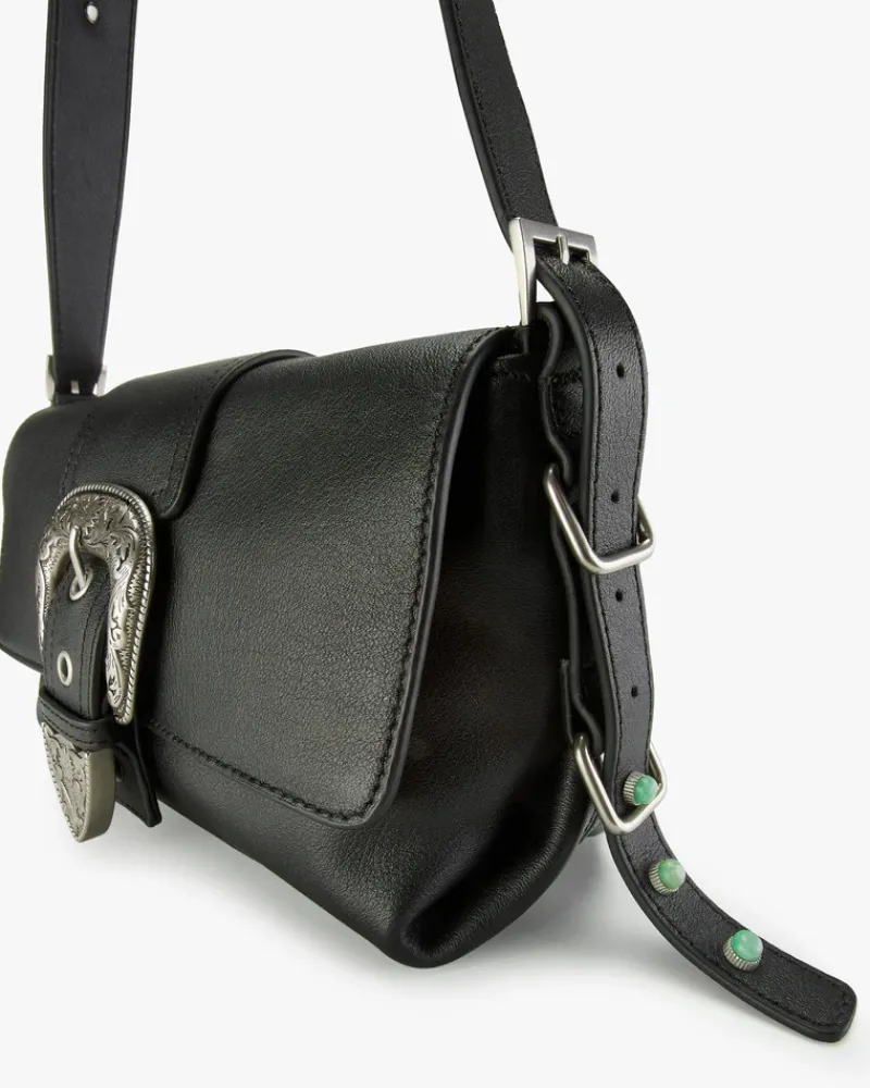 Nude Project Rodeo Leather Bag Black Sale