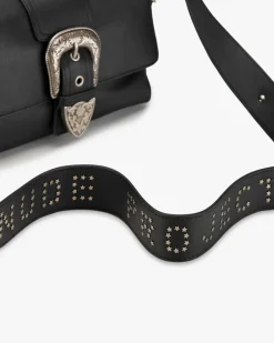 Nude Project Rodeo Leather Bag Black Sale