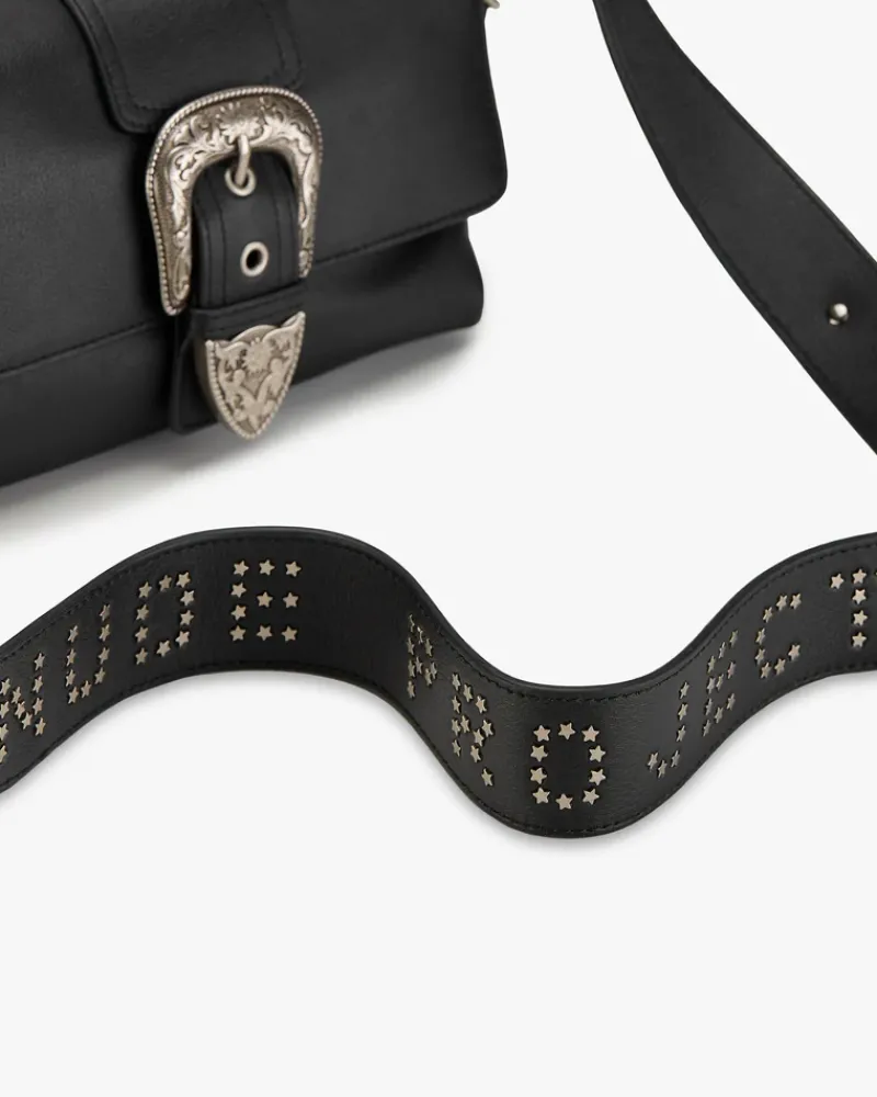 Nude Project Rodeo Leather Bag Black Sale