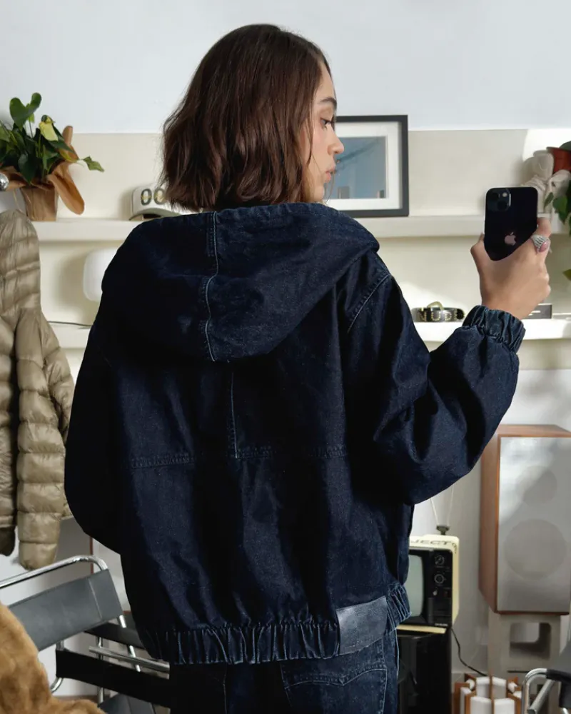 Nude Project Soft Velvet Denim Jacket Hot