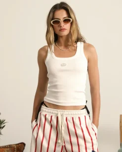 Nude Project Sophisticated Pleasure Tank Top White Hot