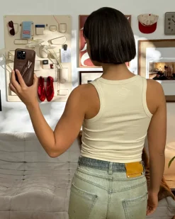 Nude Project Sophisticated Pleasure Tank Top Marshmallow Outlet