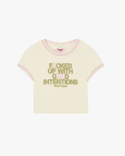 Nude Project Still Fucked Up* Top Beige Outlet