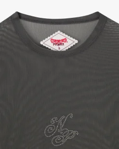 Nude Project Strass Top Ash Sale