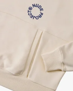 Nude Project Sudadera Boxy Kory Blanco Crema Best