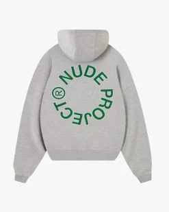 Nude Project Sudadera Boxy Kory Gris New
