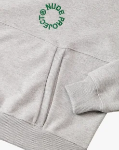 Nude Project Sudadera Boxy Kory Gris New