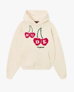 Nude Project Sudadera Cerise Blanco New