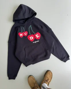 Nude Project Sudadera Cerise Gris Oscuro Outlet
