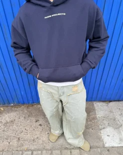 Nude Project Sudadera Cherry Azul Marino Clearance