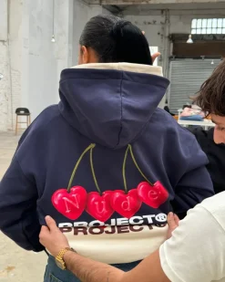 Nude Project Sudadera Cherry Azul Marino Clearance