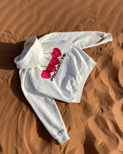 Nude Project Sudadera Cherry Blanco Crema Hot