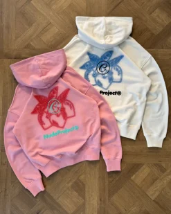 Nude Project Sudadera Cherry Bomb Rosa New