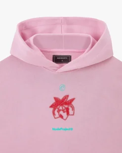 Nude Project Sudadera Cherry Bomb Rosa New