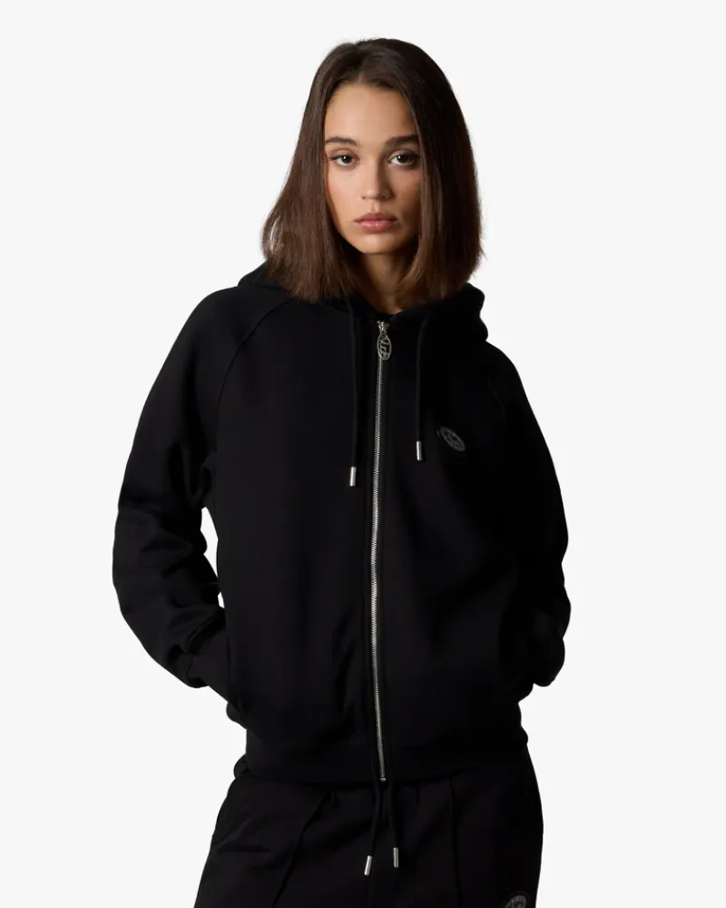 Nude Project Sudadera Con Cremallera Essentials Negra Discount