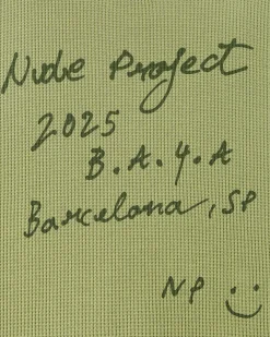 Nude Project Sudadera con Cremallera Global Soon Waffle Verde Discount