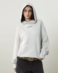 Nude Project Sudadera Cult Kid Blanco Crema New