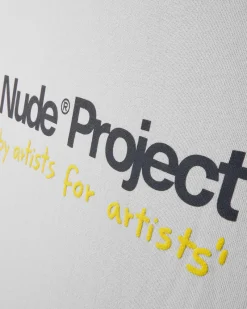 Nude Project Sudadera Cult Kid Blanco Crema New
