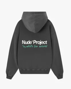 Nude Project Sudadera Cult Kid Gris Oscuro Sale