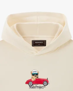 Nude Project Sudadera Hot Blanco Crema Discount