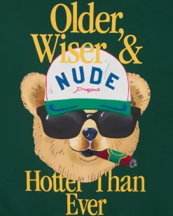 Nude Project Sudadera Hot Verde New