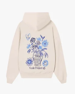 Nude Project Sudadera Jarron Blanco Crema Clearance