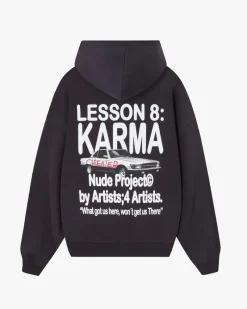Nude Project Sudadera Karma Gris Oscuro Best
