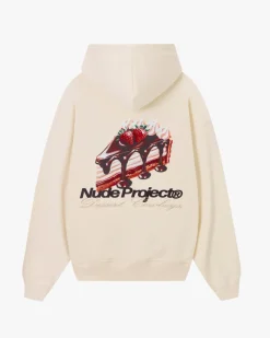 Nude Project Sudadera La Tarte Blanco Crema Clearance
