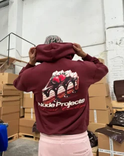 Nude Project Sudadera La Tarte Granate Sale