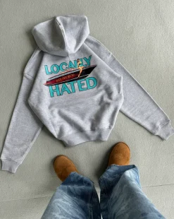 Nude Project Sudadera Locally Hated Gris Online