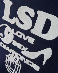 Nude Project Sudadera Love SD Azul Marino Washed Discount