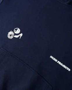 Nude Project Sudadera Love SD Azul Marino Washed Discount