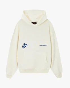 Nude Project Sudadera Love SD Blanco Crema Washed Outlet