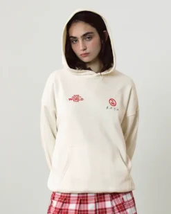 Nude Project Sudadera Nude Tour Blanco Crema Best