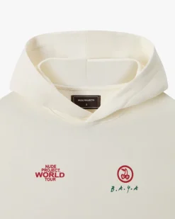 Nude Project Sudadera Nude Tour Blanco Crema Best