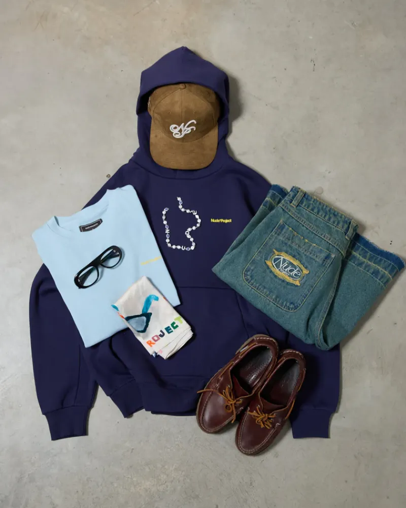 Nude Project Sudadera Origins Azul Marino Online