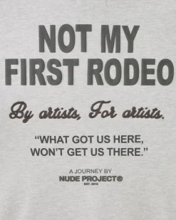 Nude Project Sudadera Rodeo Gris Hot