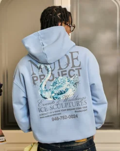 Nude Project Sudadera Sculpture Azul Cielo Discount