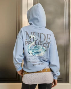 Nude Project Sudadera Sculpture Azul Cielo Discount