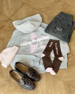 Nude Project Sudadera Seoul Gris Online