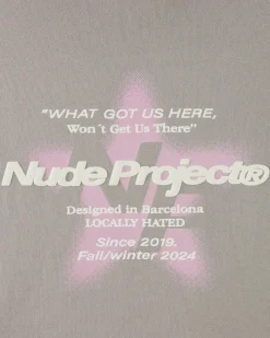 Nude Project Sudadera Seoul Gris Online