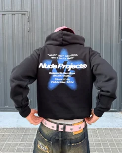 Nude Project Sudadera Seoul Negra Outlet