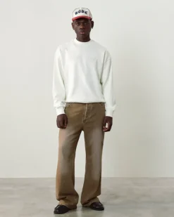 Nude Project Sudadera Sin Capucha Blanco Crema Best