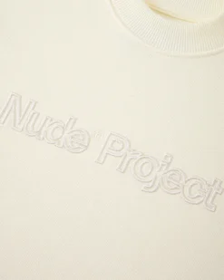 Nude Project Sudadera Sin Capucha Blanco Crema Best