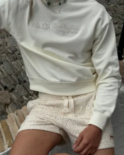 Nude Project Sudadera Sin Capucha Blanco Crema Best