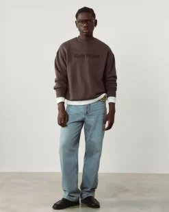 Nude Project Sudadera Sin Capucha Brun Chocolate